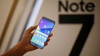 Samsung halts sales of Galaxy Note 7 phone over exploding batteries
